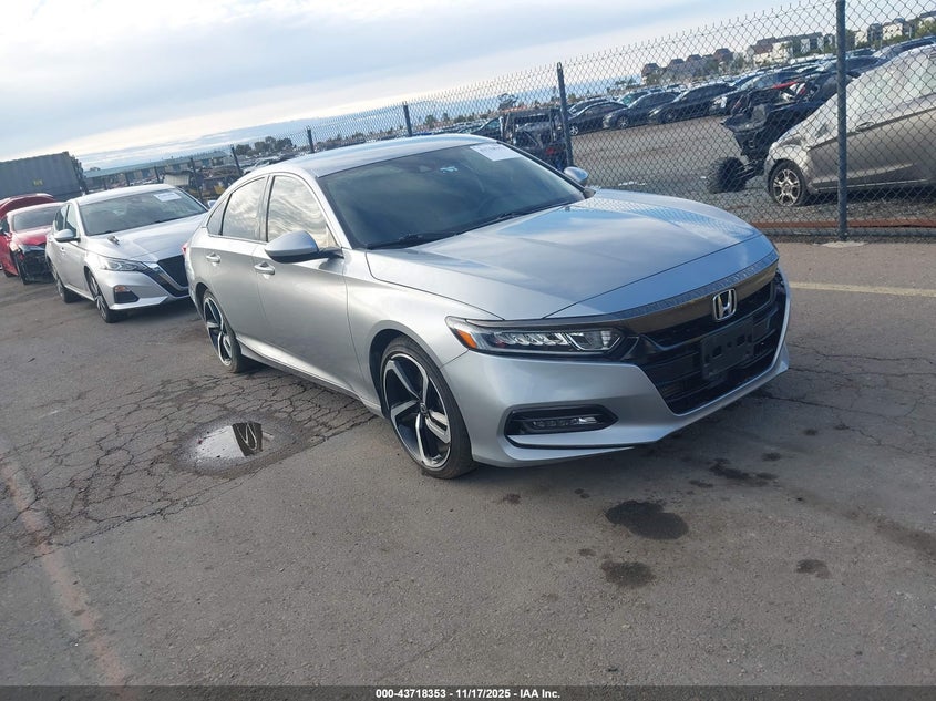 2019 HONDA ACCORD SPORT - 1HGCV1F33KA166503