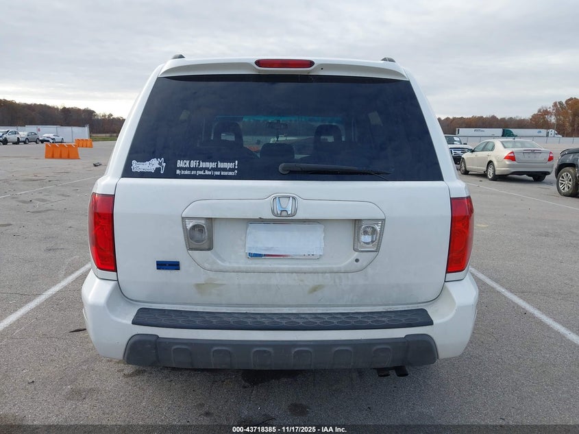 2005 Honda Pilot Ex VIN: 5FNYF18415B047769 Lot: 43718385