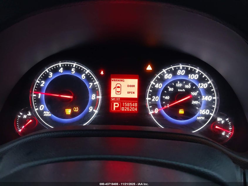 2008 Infiniti G35X VIN: JNKBV61F68M265721 Lot: 43718408