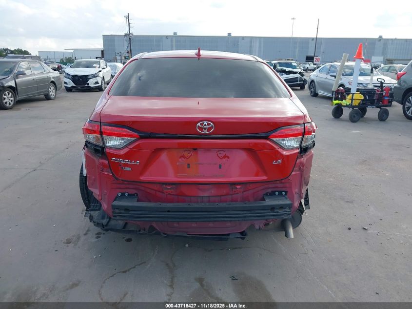 2020 Toyota Corolla Le VIN: JTDEPRAE5LJ099137 Lot: 43718427