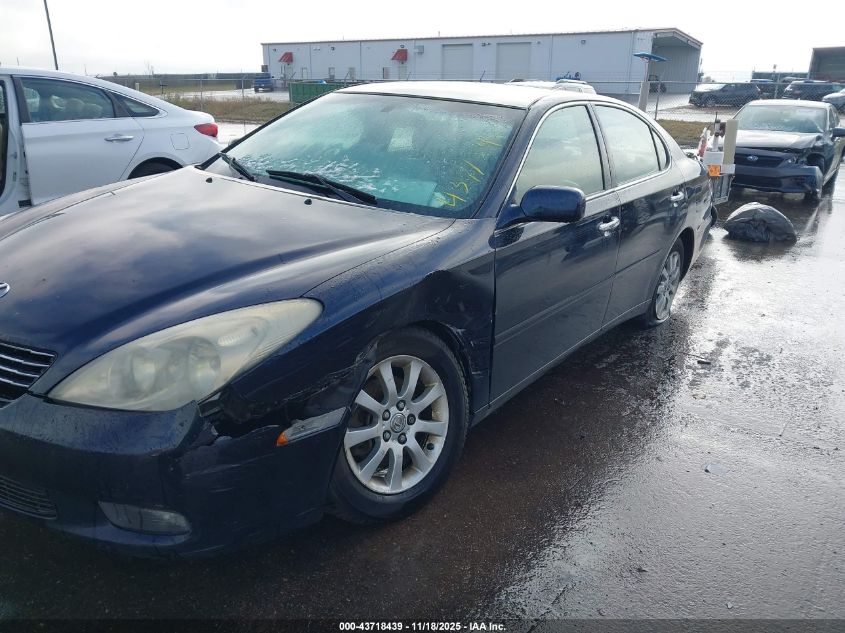2004 Lexus Es 330 VIN: JTHBA30G145015232 Lot: 43718439