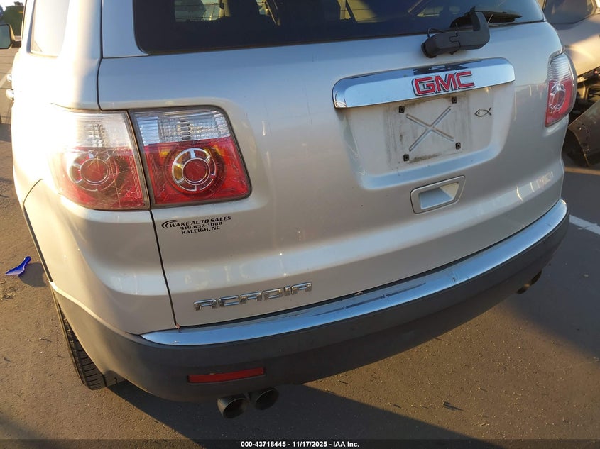 2009 GMC Acadia Sle-1 VIN: 1GKER13D39J138871 Lot: 43718445