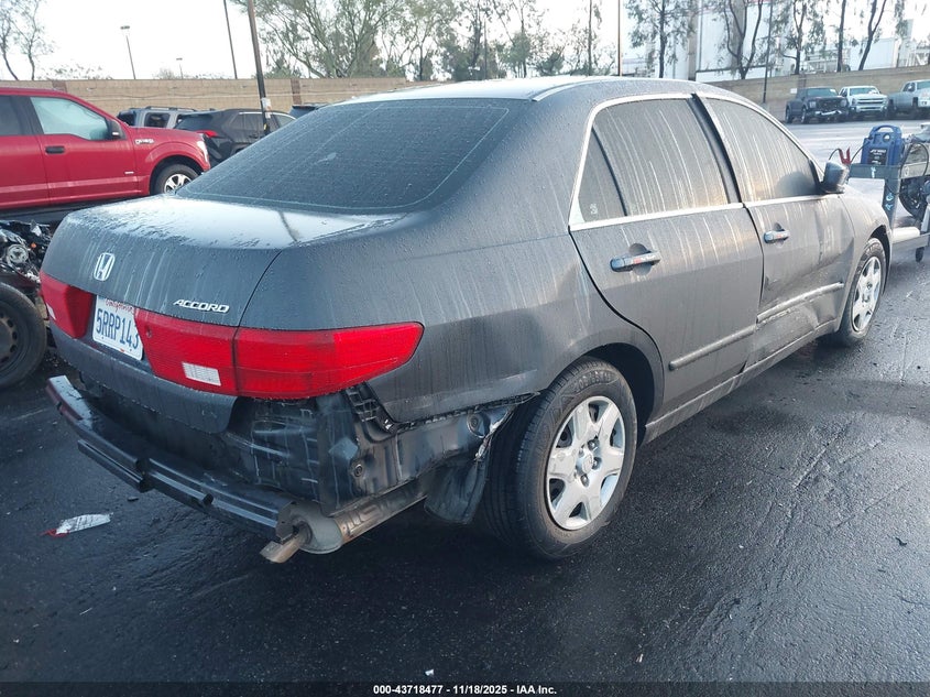 1HGCM56485A180629 2005 HONDA ACCORD photo no. 4