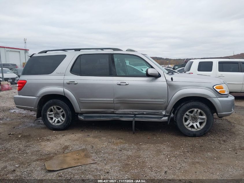 2003 Toyota Sequoia Limited V8 VIN: 5TDZT38AX3S190324 Lot: 43718521