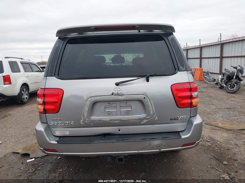 2003 Toyota Sequoia Limited V8 VIN: 5TDZT38AX3S190324 Lot: 43718521