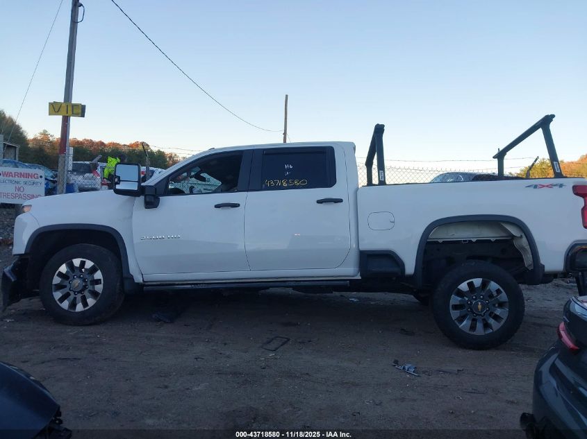 2023 Chevrolet Silverado 2500Hd 4Wd Standard Bed Custom VIN: 2GC4YME72P1717909 Lot: 43718580