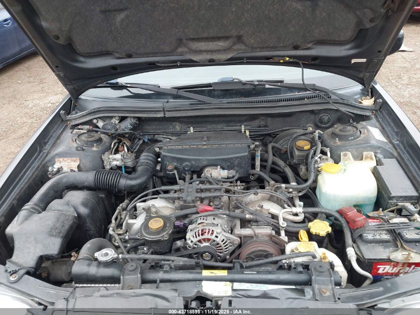 2002 Subaru Forester S VIN: JF1SF65602H722733 Lot: 43718595