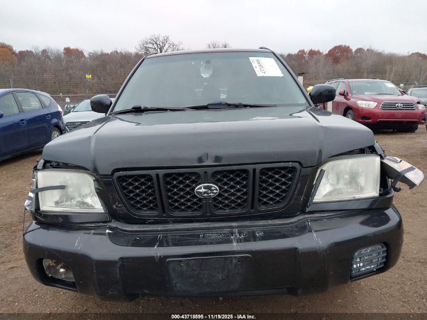 2002 Subaru Forester S VIN: JF1SF65602H722733 Lot: 43718595