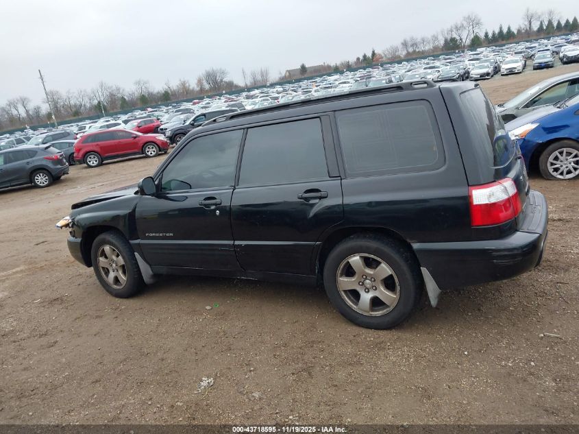 2002 Subaru Forester S VIN: JF1SF65602H722733 Lot: 43718595