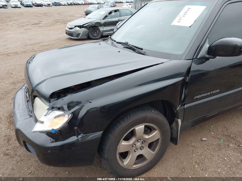 2002 Subaru Forester S VIN: JF1SF65602H722733 Lot: 43718595