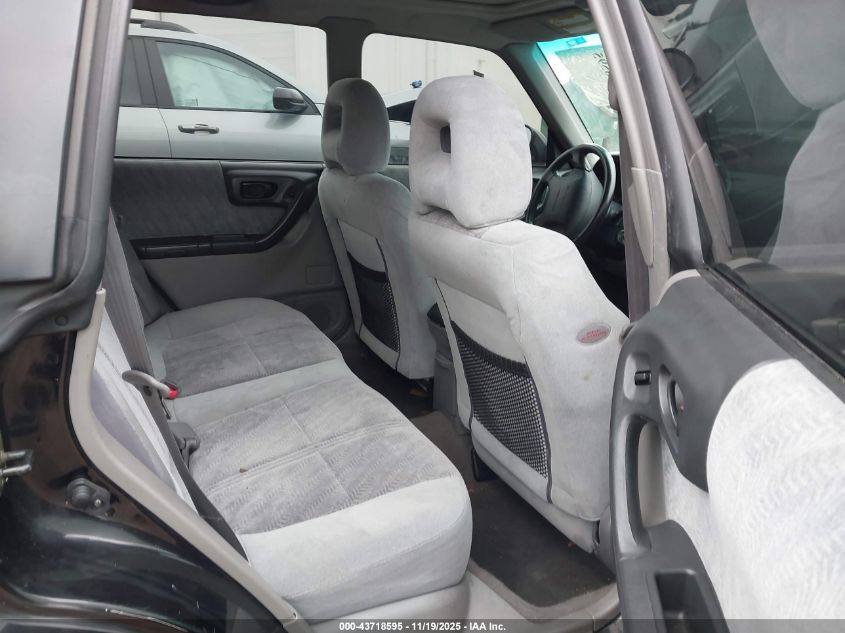 2002 Subaru Forester S VIN: JF1SF65602H722733 Lot: 43718595