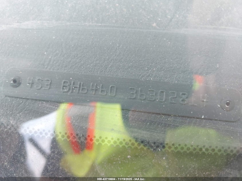 2003 Subaru Legacy Gt VIN: 4S3BH646036302814 Lot: 43718604