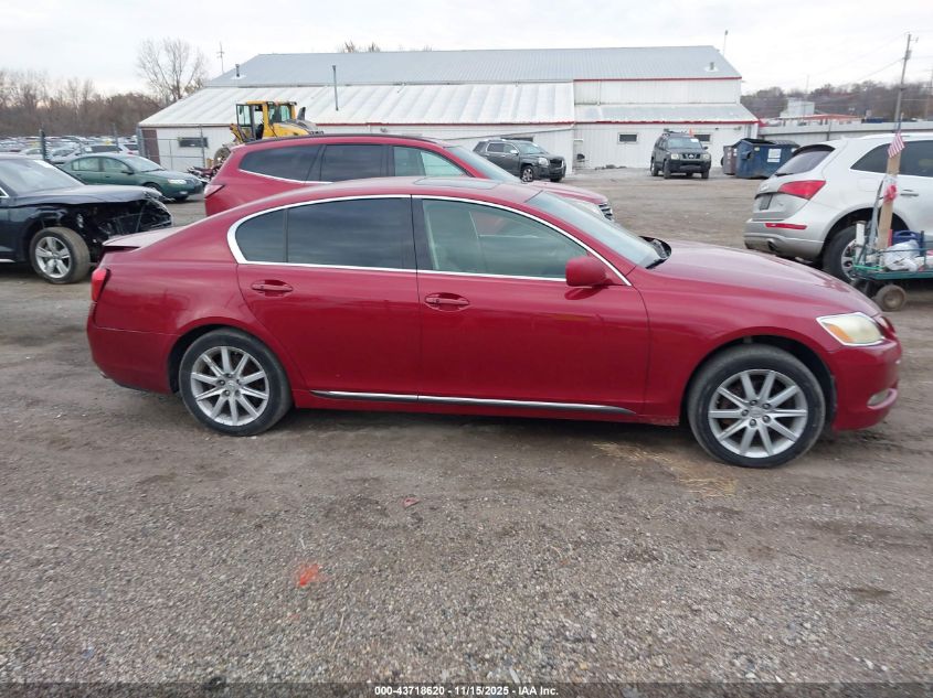 2006 Lexus Gs 300 VIN: JTHCH96S460009567 Lot: 43718620