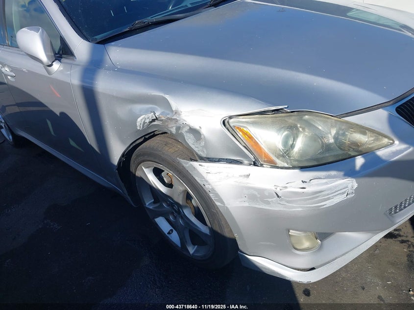 2008 Lexus Is 250 VIN: JTHBK262182062223 Lot: 43718640
