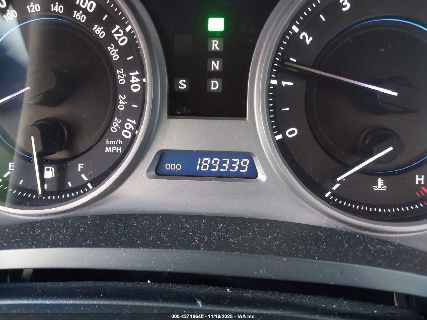 2008 Lexus Is 250 VIN: JTHBK262182062223 Lot: 43718640