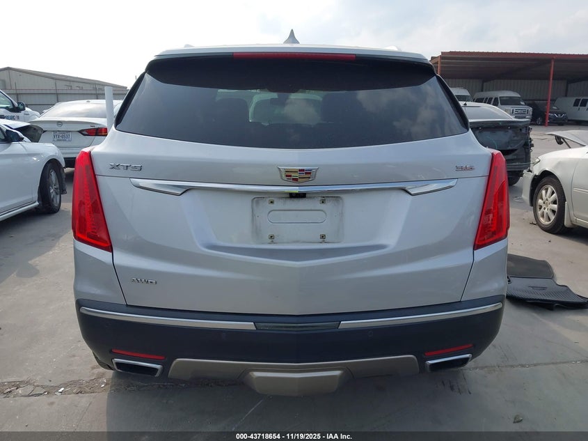 2018 Cadillac Xt5 Platinum VIN: 1GYKNGRS2JZ248300 Lot: 43718654
