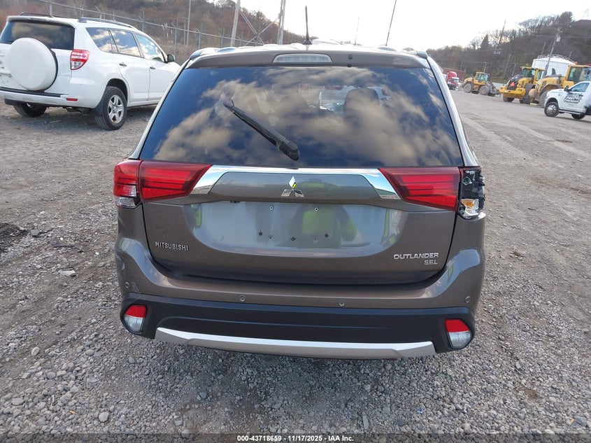 2016 Mitsubishi Outlander Sel VIN: JA4AZ3A38GZ004897 Lot: 43718659