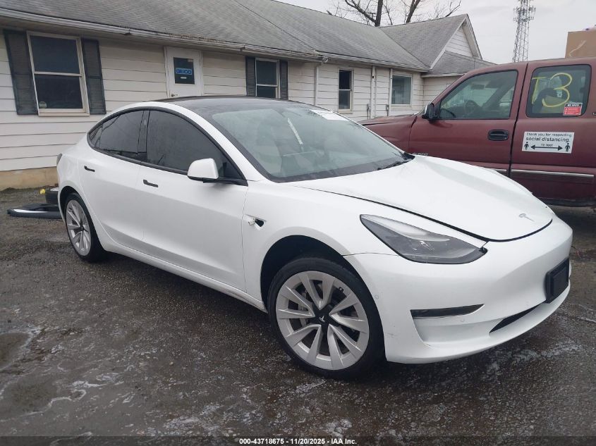 TESLA MODEL 3 REAR-WHEEL DRIVE