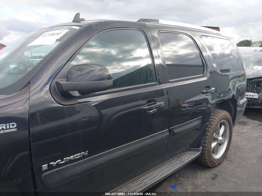 2009 GMC Yukon Hybrid VIN: 1GKFK13589R181167 Lot: 43718692