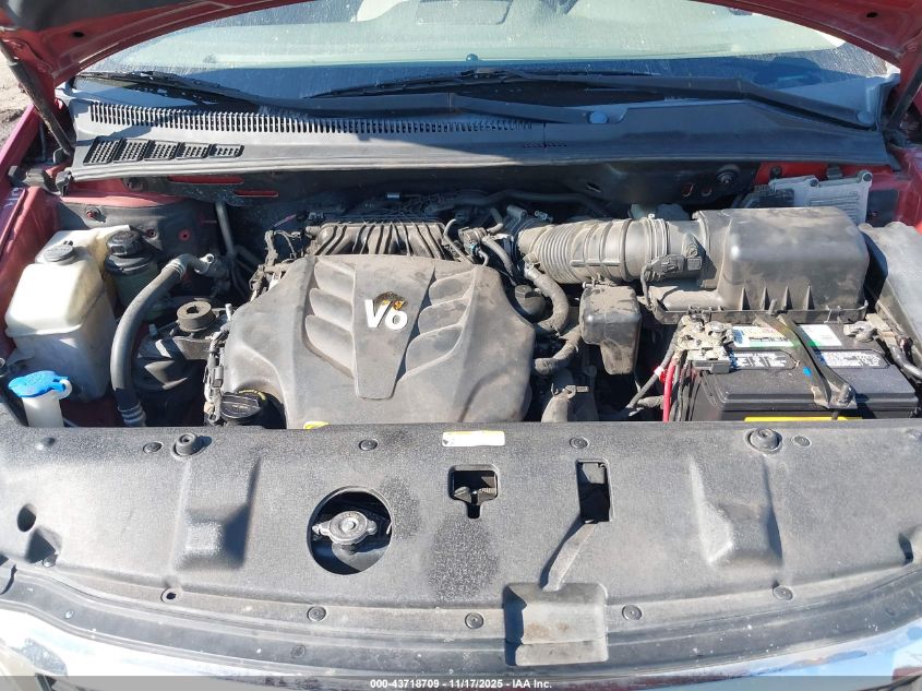 2012 Kia Sedona Lx VIN: KNDMG4C71C6422387 Lot: 43718709