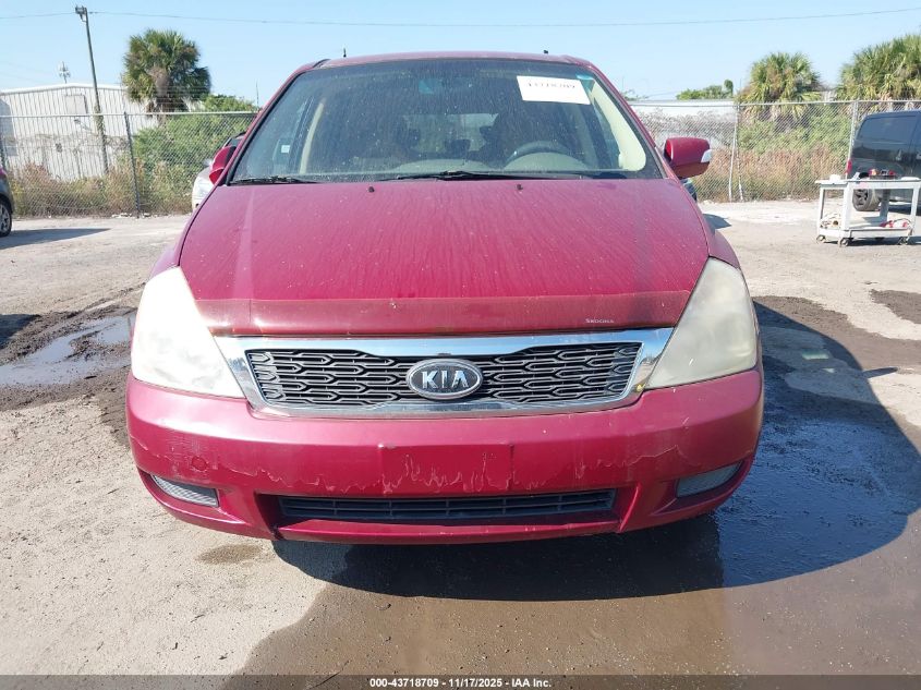 2012 Kia Sedona Lx VIN: KNDMG4C71C6422387 Lot: 43718709