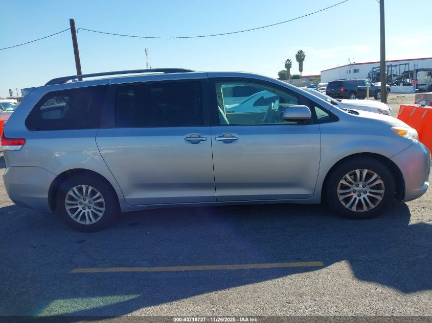2014 Toyota Sienna Xle V6 8 Passenger VIN: 5TDYK3DC6ES453174 Lot: 43718727