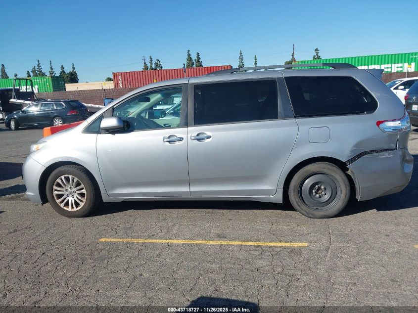 2014 Toyota Sienna Xle V6 8 Passenger VIN: 5TDYK3DC6ES453174 Lot: 43718727
