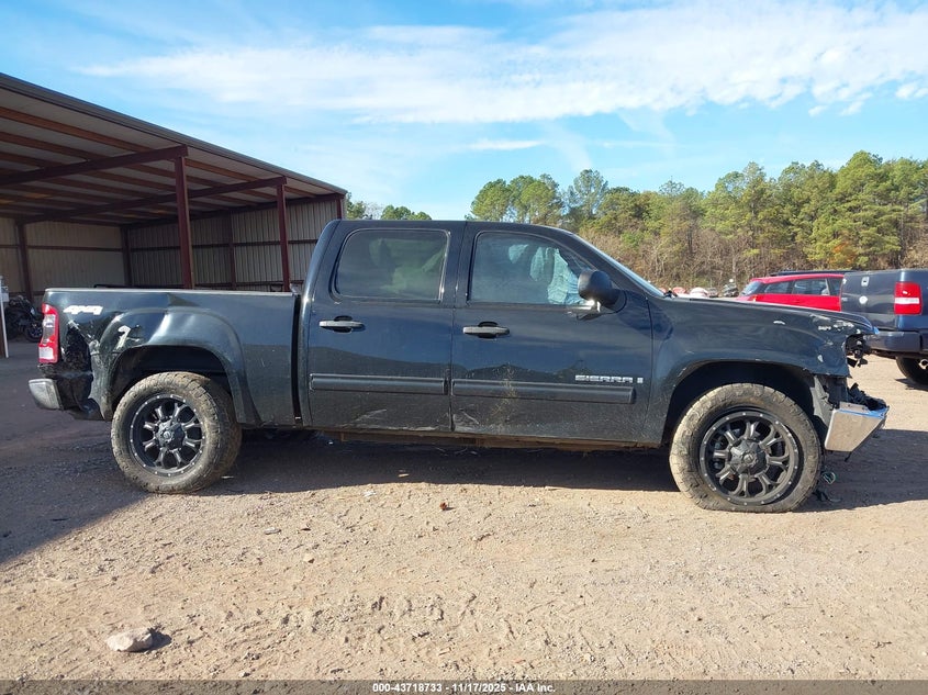 2009 GMC Sierra 1500 Sle VIN: 3GTEK23399G100835 Lot: 43718733