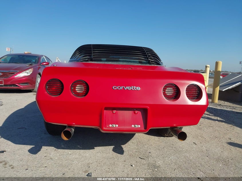 1981 Chevrolet Corvette VIN: 1G1AY876XBS403604 Lot: 43718790
