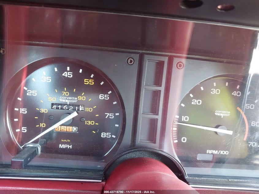 1981 Chevrolet Corvette VIN: 1G1AY876XBS403604 Lot: 43718790