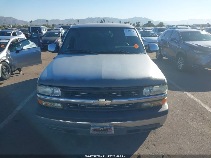 2001 Chevrolet Silverado 1500 Ls VIN: 2GCEC19T311167118 Lot: 43718795