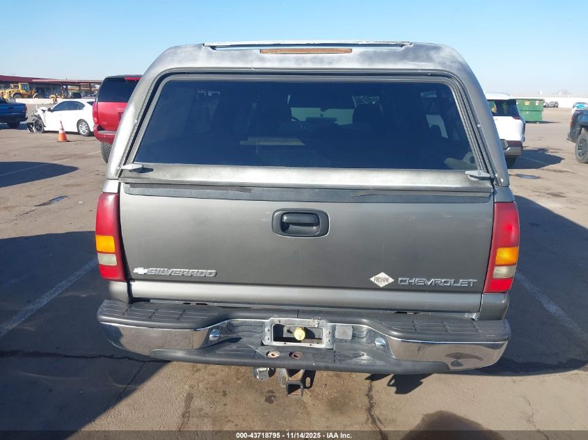 2001 Chevrolet Silverado 1500 Ls VIN: 2GCEC19T311167118 Lot: 43718795