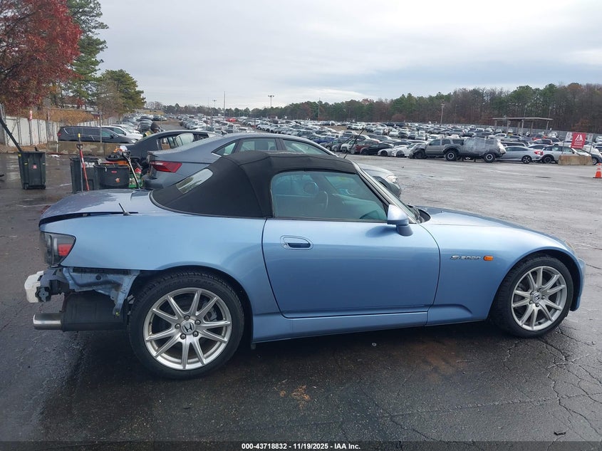 2005 Honda S2000 VIN: JHMAP21485S007978 Lot: 43718832