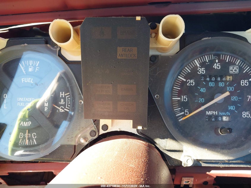 1987 Ford Ranger VIN: 1FTBR10T0HUC34187 Lot: 43718834