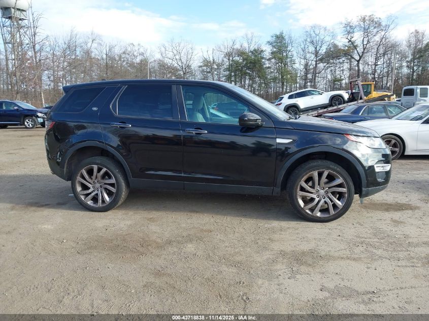 2016 Land Rover Discovery Sport Hse Lux VIN: SALCT2BG4GH552342 Lot: 43718838