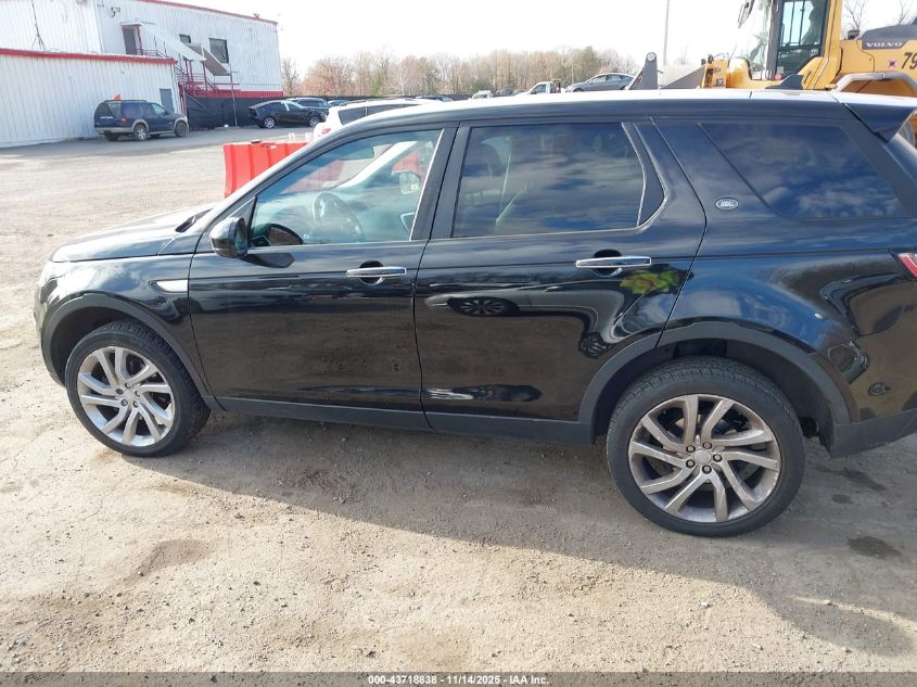 2016 Land Rover Discovery Sport Hse Lux VIN: SALCT2BG4GH552342 Lot: 43718838