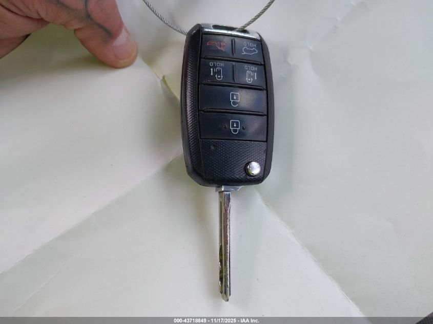 2016 Kia Sedona Lx VIN: KNDMB5C19G6189753 Lot: 43718849