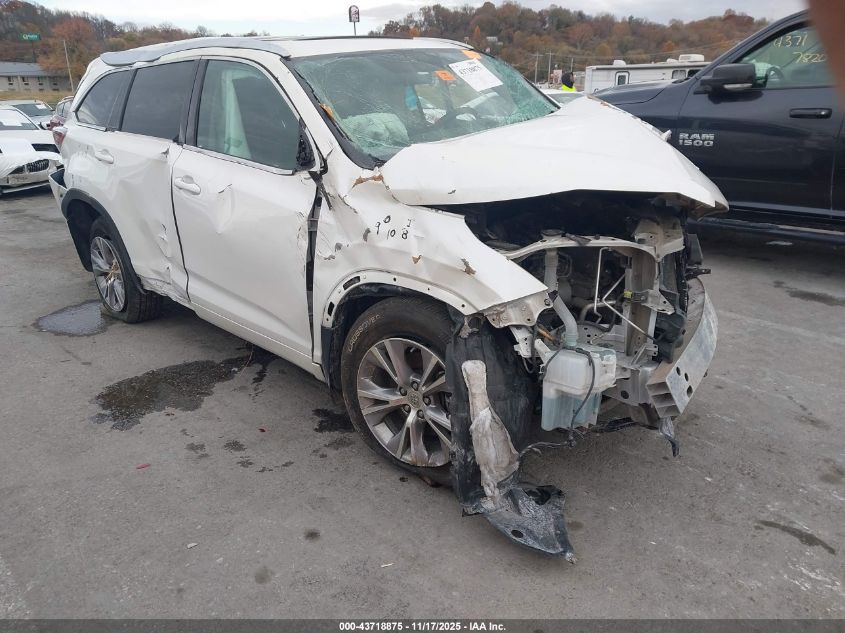 TOYOTA HIGHLANDER XLE V6