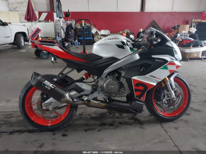 2024 Aprilia Rs 660 Extrema VIN: ZD4KSUR00RS000180 Lot: 43718892
