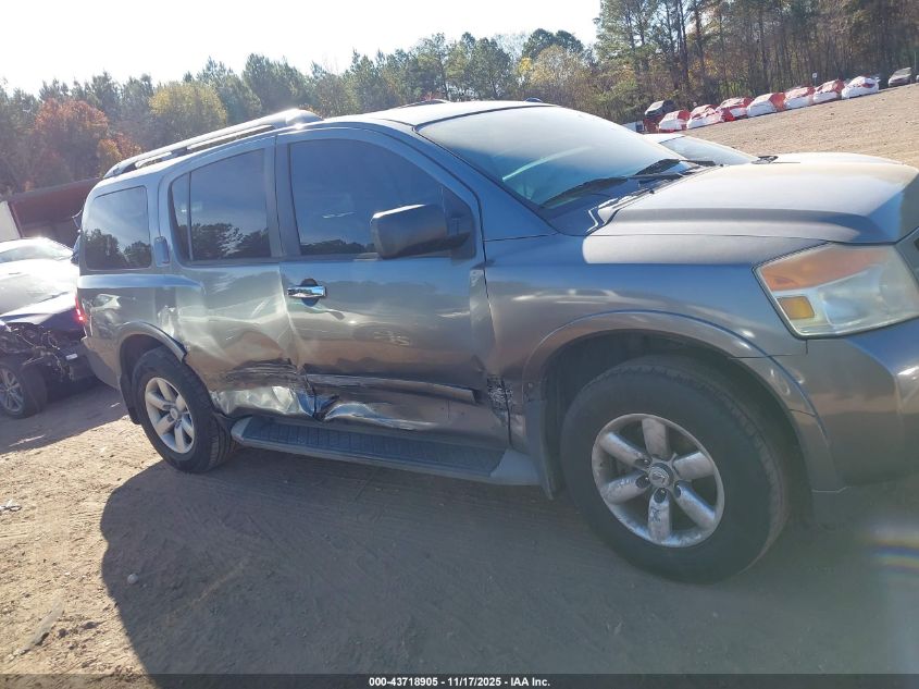 2013 Nissan Armada Sv/Sl/Platinum VIN: 5N1AA0NC7DN606971 Lot: 43718905