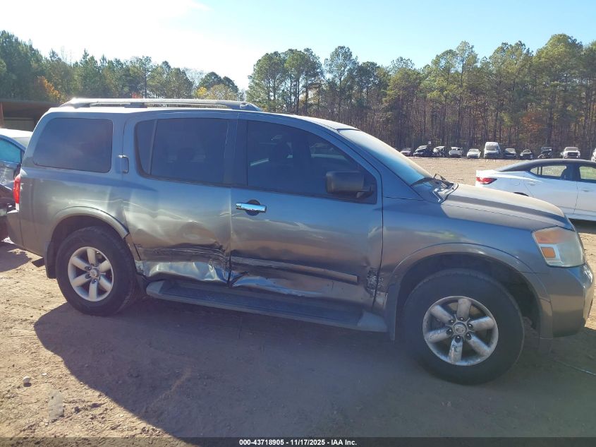 2013 Nissan Armada Sv/Sl/Platinum VIN: 5N1AA0NC7DN606971 Lot: 43718905