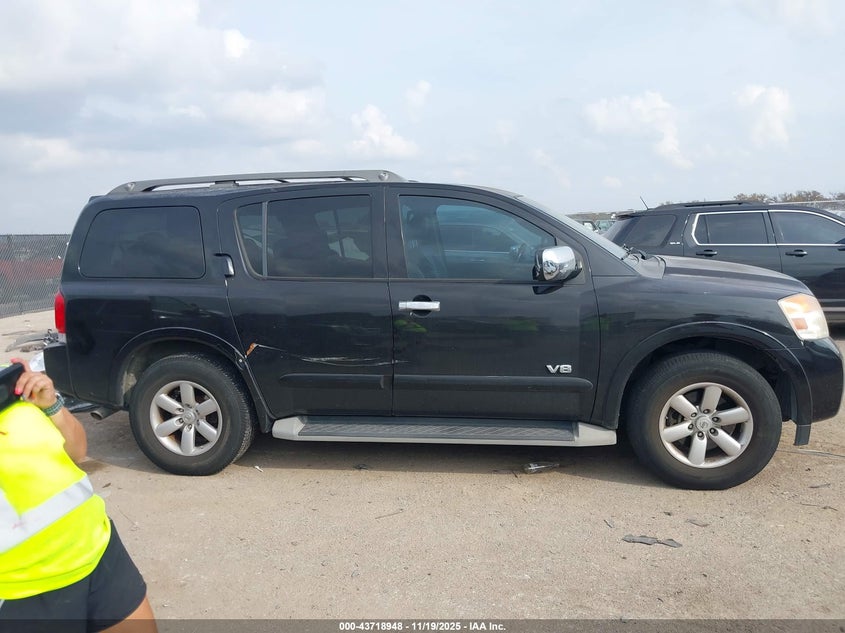 2008 Nissan Armada Se VIN: 5N1AA08D88N610084 Lot: 43718948