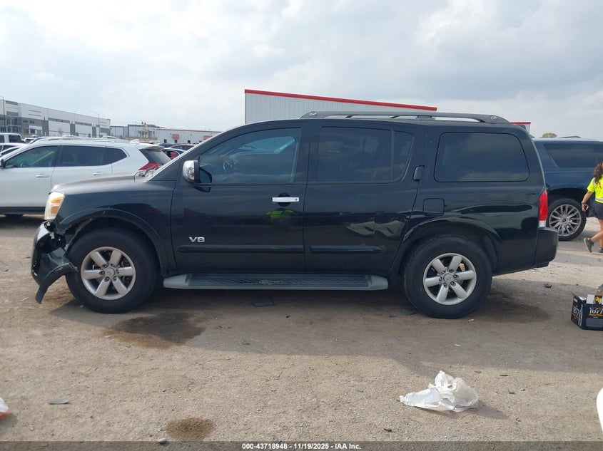 2008 Nissan Armada Se VIN: 5N1AA08D88N610084 Lot: 43718948