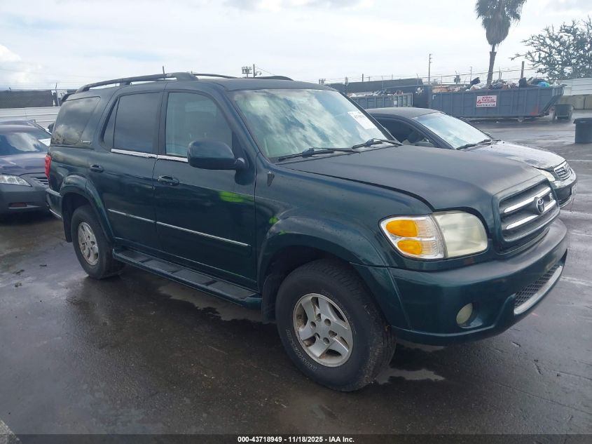2002 Toyota Sequoia Limited V8