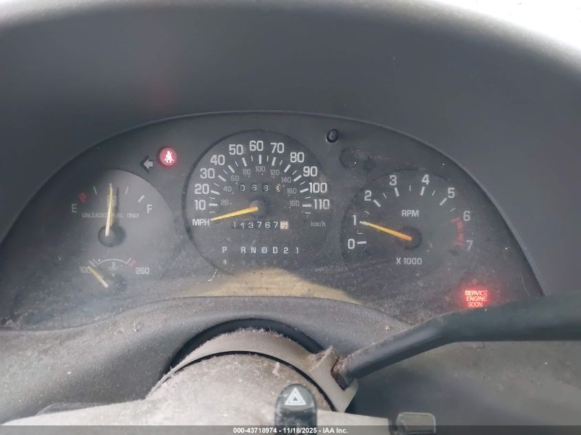 2001 Chevrolet Lumina VIN: 2G1WL52J311138313 Lot: 43718974