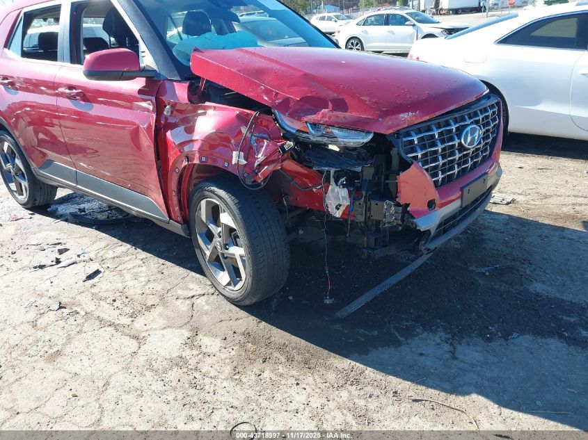 2022 Hyundai Venue Sel VIN: KMHRC8A36NU134464 Lot: 43718997