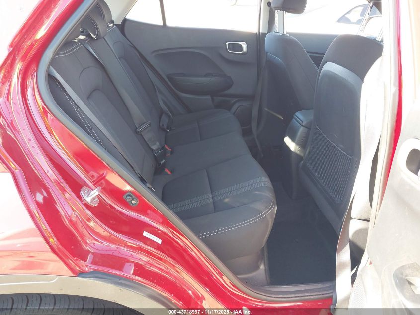 2022 Hyundai Venue Sel VIN: KMHRC8A36NU134464 Lot: 43718997