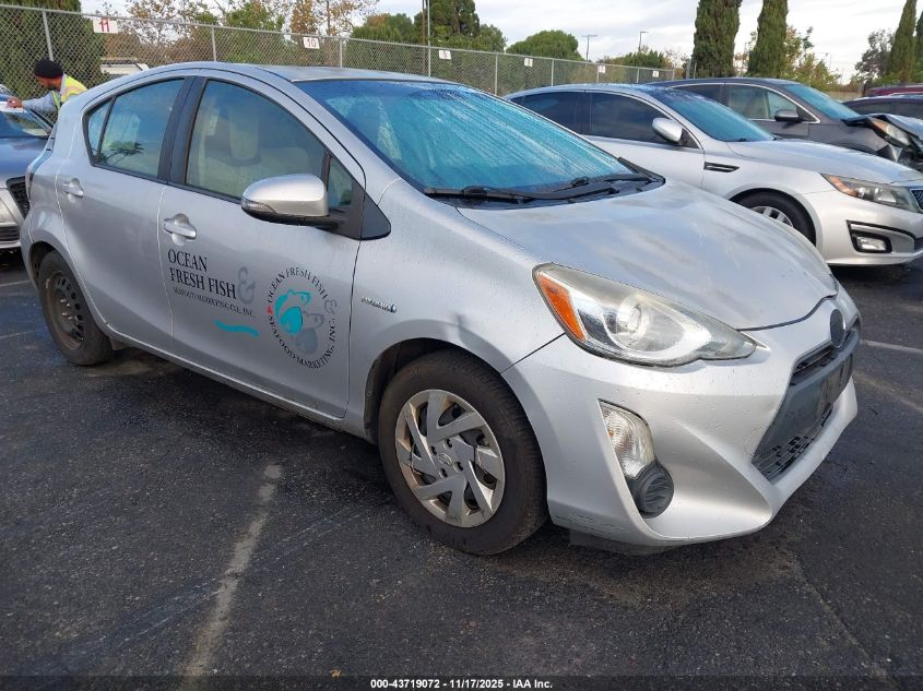 TOYOTA PRIUS C ONE