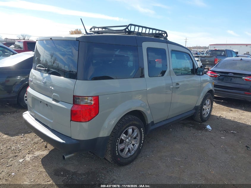 5J6YH28788L003936 2008 HONDA ELEMENT photo no. 4