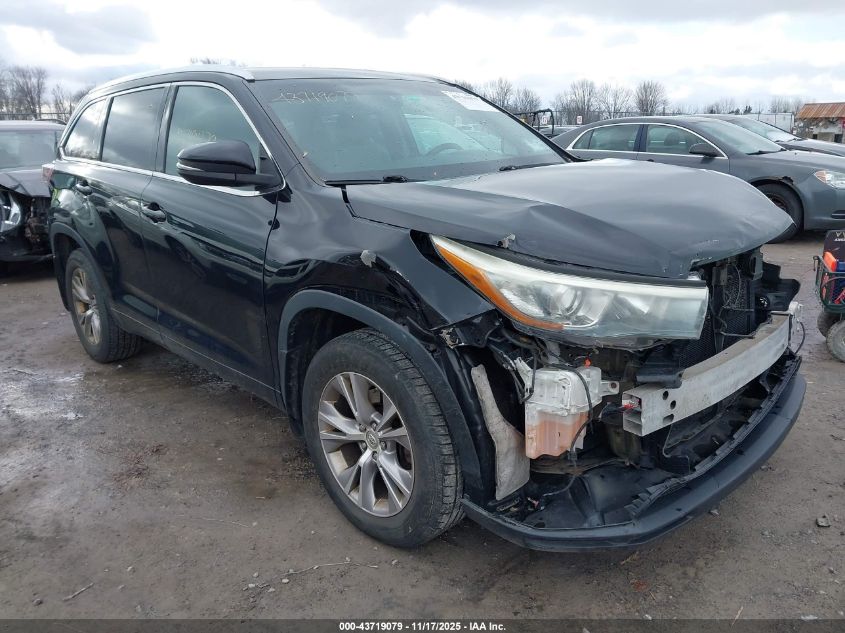 TOYOTA HIGHLANDER XLE V6